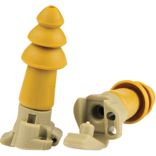BattlePlugs&reg; Impulse Earplugs, Uncorded, Pair - Plastic Case, 24 dB NRR, Small Helyx Safety & Industrial Supplies