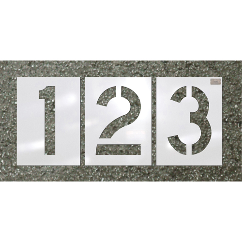 Pochoirs pour parc de stationnement, Pictogramme, 6" x 4" Helyx Safety & Industrial Supplies