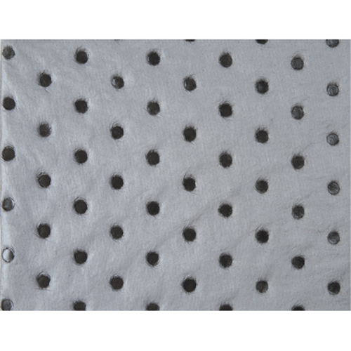 Feuilles absorbantes en fibres fines de calibre industriel, Universel, 15" x 17", 40 gal. d'absorption Helyx Safety & Industrial Supplies