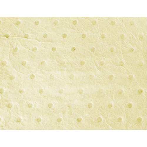 Feuilles absorbantes en fibres fines de calibre industriel, Mati&egrave;res dangereuses, 15" x 17", 40 gal. d'absorption Helyx Safety & Industrial Supplies