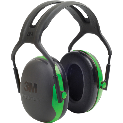 Peltor X Series Earmuffs, Headband, 22 NRR dB Helyx Safety & Industrial Supplies