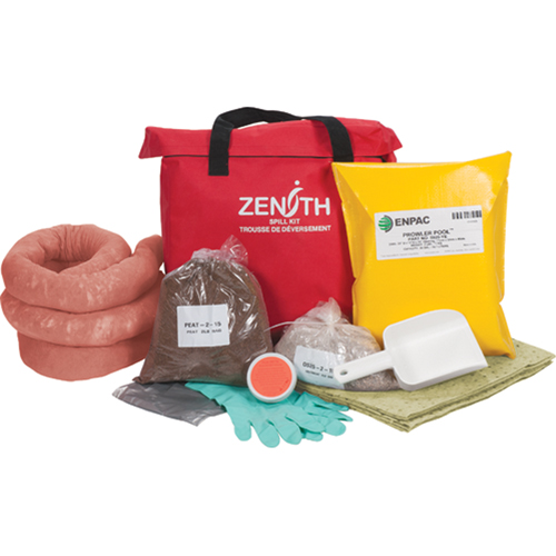 Western Canada Spill Kit, Hazmat, Bag, 17 US gal. Absorbancy Helyx Safety & Industrial Supplies