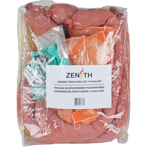 Truck Spill Kit, Hazmat, Bag, 10 US gal. Absorbancy Helyx Safety & Industrial Supplies