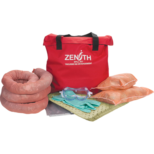 Trousse de lutte contre les d&eacute;versements pour camion, Mati&egrave;res dangereuses, Sac, Absorbance de 10 gal. US Helyx Safety & Industrial Supplies