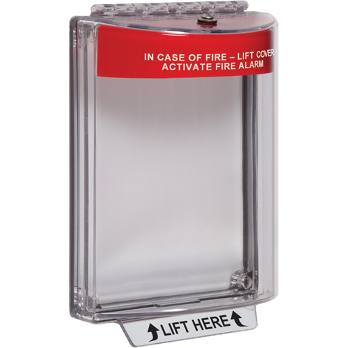 Universal Stopper&reg; Fire Alarm Covers, Flush Helyx Safety & Industrial Supplies