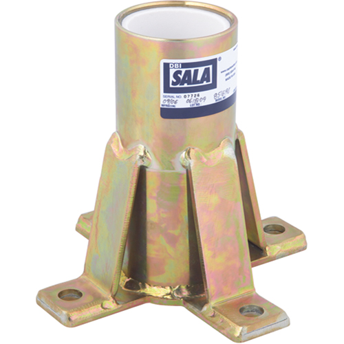 Syst&egrave;mes de sauvetage pour espaces clos - Composants de la potence - Bases fixes permanentes de pointe Helyx Safety & Industrial Supplies