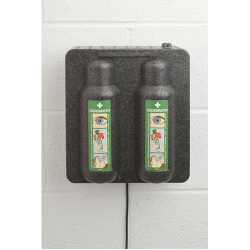 Cederroth Heated Eyewash Cabinets, Empty Bottle, 500 ml Helyx Safety & Industrial Supplies