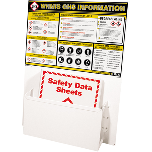 GHS Information Stations, English, Binders Included Helyx Safety & Industrial Supplies