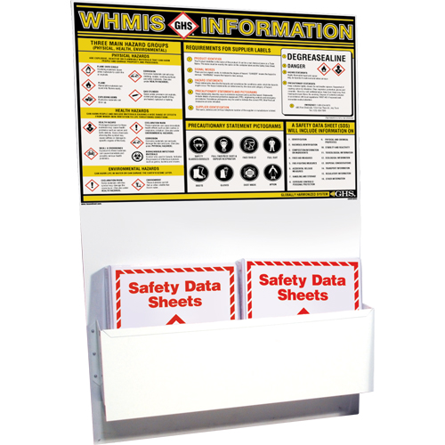 GHS Information Stations, English, Binders Included Helyx Safety & Industrial Supplies