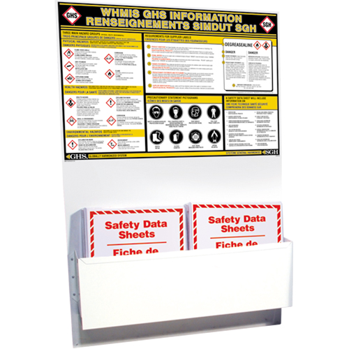 GHS Information Stations, English & French, Binders Included Helyx Safety & Industrial Supplies