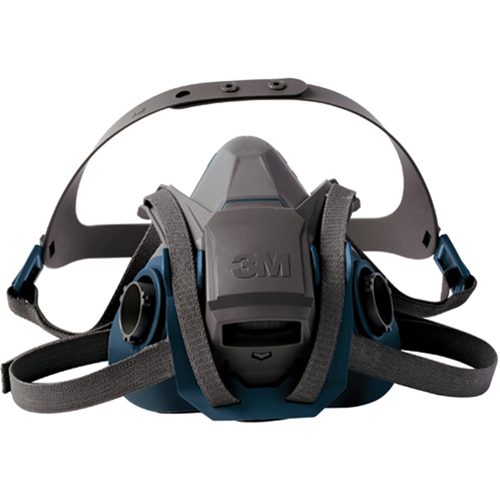 Respirateur &agrave; demi-masque s&eacute;rie 6500QL avec m&eacute;canisme de bascule Quick-Latch, Silicone, Grand Helyx Safety & Industrial Supplies
