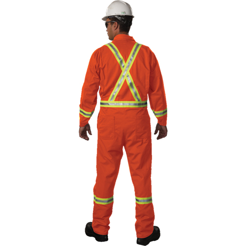 Combinaison non doubl&eacute;e Westex UltraSoft, Grand, Orange Helyx Safety & Industrial Supplies