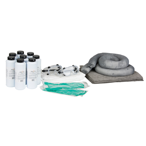 20-Gallon Caustic Replacement Kit, Hazmat Helyx Safety & Industrial Supplies