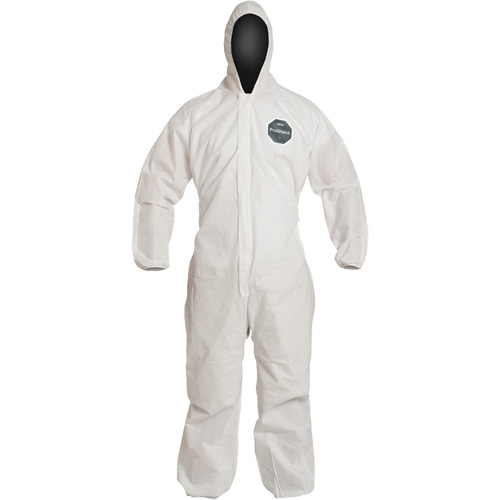 Coverall, 4X-Large, White, ProShield&reg; 10 Helyx Safety & Industrial Supplies