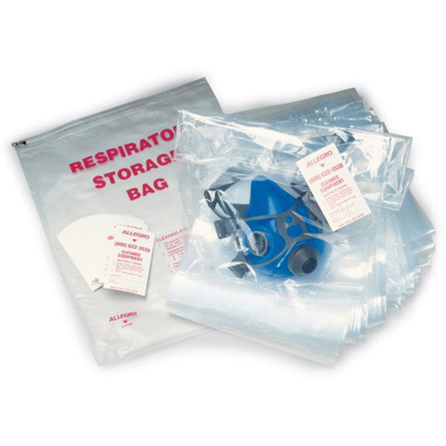 ALLEGRO INDUSTRIES Disposable Storage Bags for 4002 Respirator Cleaning Kit Helyx Safety & Industrial Supplies