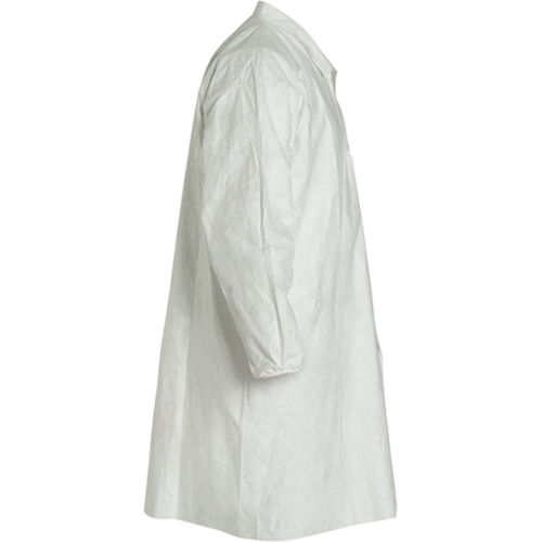 Lab Coat, Tyvek&reg; 400, White, Medium Helyx Safety & Industrial Supplies