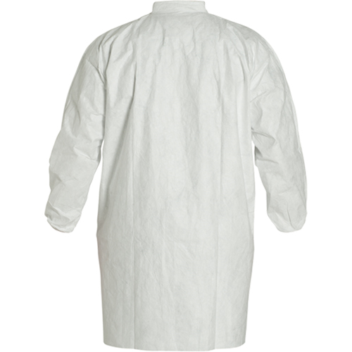 Lab Coat, Tyvek&reg; 400, White, Medium Helyx Safety & Industrial Supplies