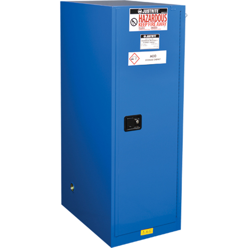Armoires &eacute;troite pour rangement de mati&egrave;res dangereuses Sure-Grip Ex, 54 gal., 23,25" x 65" x 34" Helyx Safety & Industrial Supplies