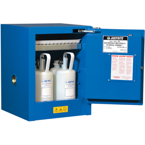 ChemCor&reg; Lined Hazardous Material Countertop Safety Cabinets, 4 gal., 17" x 22" x 17" Helyx Safety & Industrial Supplies