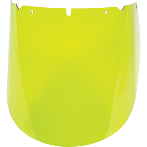 V-Gard&reg; Visor for Arc Flash Application, Polycarbonate, Green Tint Helyx Safety & Industrial Supplies