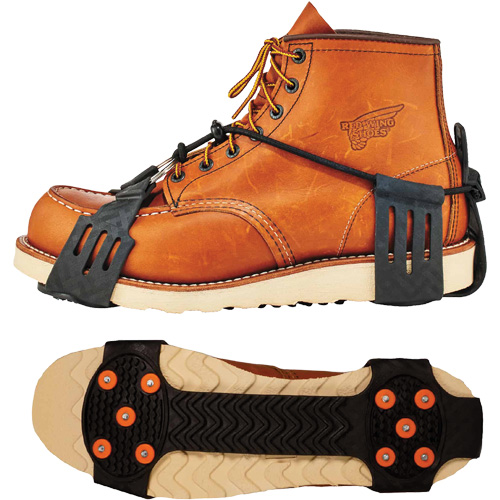 Trex 6310 Adjustable Slip-On Ice Cleats, Carbon Steel, Stud Traction, Medium Helyx Safety & Industrial Supplies