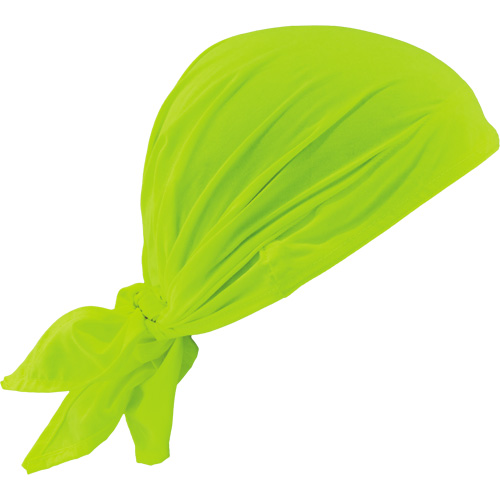 Chill-Its&reg; 6710 Cooling Triangle Hat, High Visibility Lime-Yellow Helyx Safety & Industrial Supplies