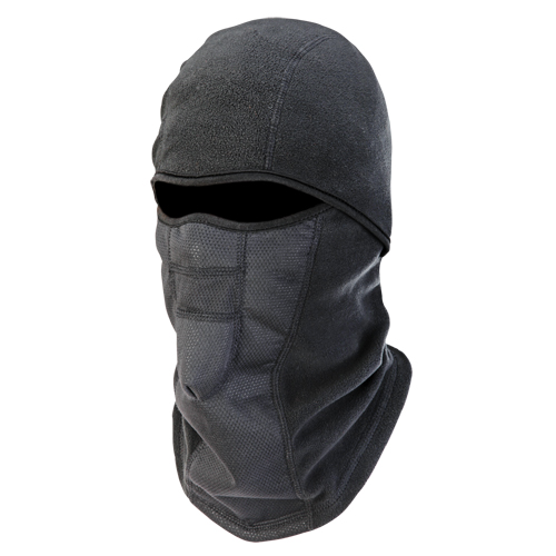 N-Ferno&reg; 6823 Wind-proof Hinged Balaclava, Fleece, Black Helyx Safety & Industrial Supplies