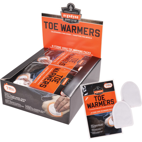 N-Ferno 6992 Toe Warmers, 7 hrs. Helyx Safety & Industrial Supplies
