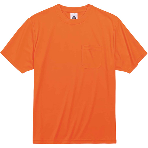 Chandail non certifi&eacute; GloWear 8089, Polyester, Petit, Orange haute visibilit&eacute; Helyx Safety & Industrial Supplies