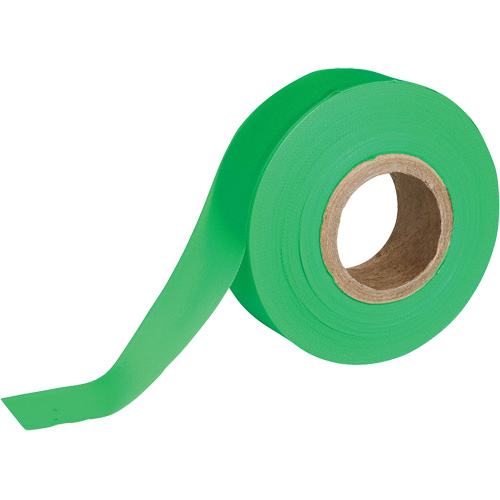 Ruban pour signalisation, 1,188" la x 150' lo, Vert fluorescent Helyx Safety & Industrial Supplies