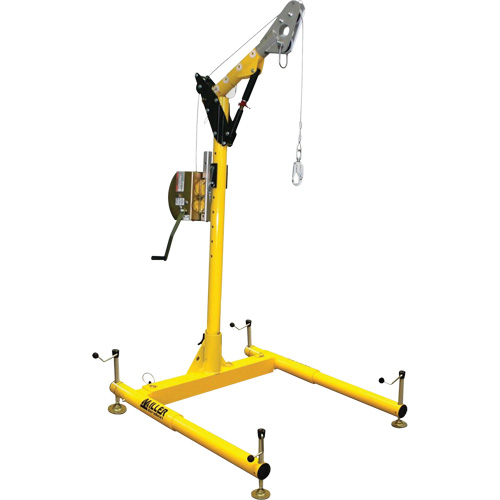 4-Piece Hoist System with Manhandler Hoist/Winch Helyx Safety & Industrial Supplies