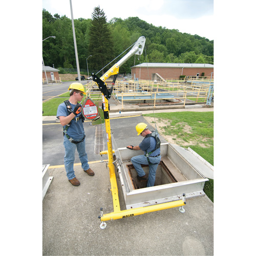 4-Piece Hoist System with Manhandler Hoist/Winch Helyx Safety & Industrial Supplies