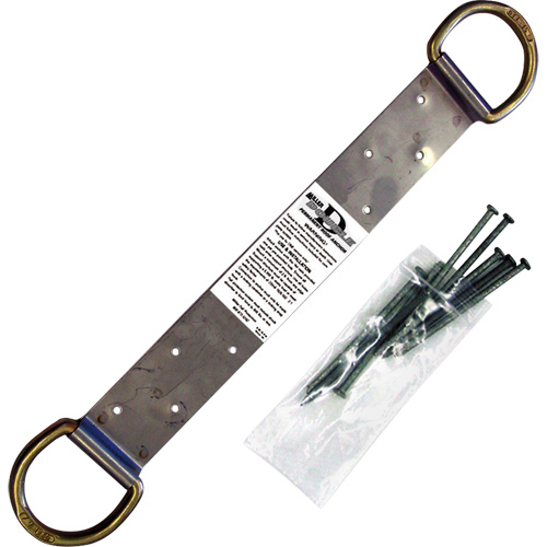 Ancrage double pour toiture Miller, Anneau en D, Usage Permanent Helyx Safety & Industrial Supplies