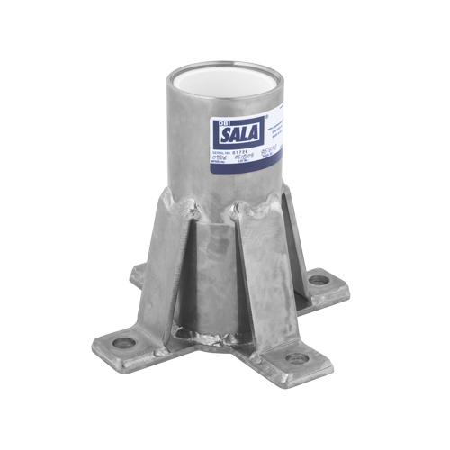 DBI-SALA&reg; Advanced Floor-Mount Sleeve Davit Base Helyx Safety & Industrial Supplies