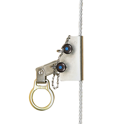 Lad-Saf Static Wire Rope Grab, 3/8" Rope Diameter Helyx Safety & Industrial Supplies