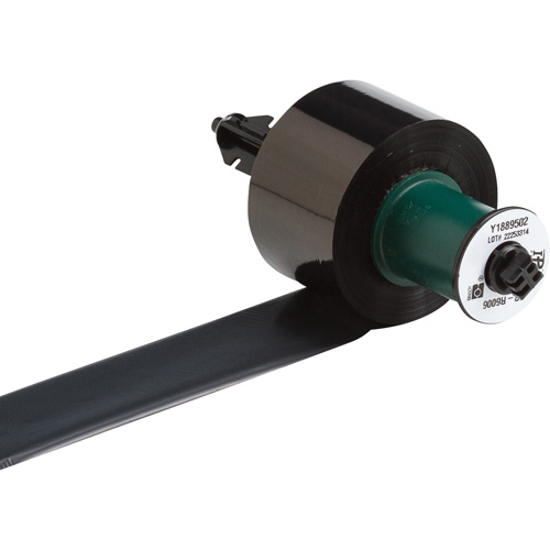 Ruban imprimable de s&eacute;rie R6000, 1,57" x 984', Noir Helyx Safety & Industrial Supplies