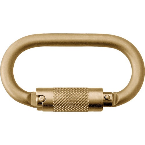 Nano-Lok Twin-Leg Fixed D-Ring Connector, Steel, 420 lbs. Capacity Helyx Safety & Industrial Supplies