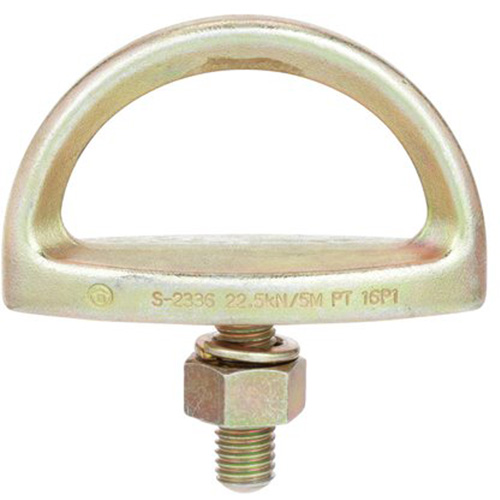 Anchorage Connector, D-Ring, Permanent Use Helyx Safety & Industrial Supplies