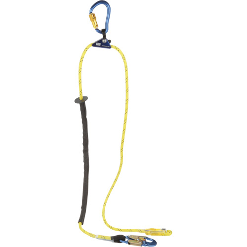 Pole Climber's Adjustable Rope Positioning Lanyard, 1 Legs, 8', CSA Class F, Nylon Helyx Safety & Industrial Supplies