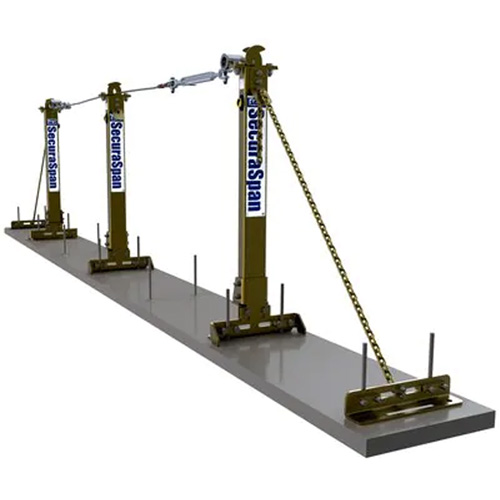 SecuraSpan Loop Rebar Horizontal Lifeline System Helyx Safety & Industrial Supplies