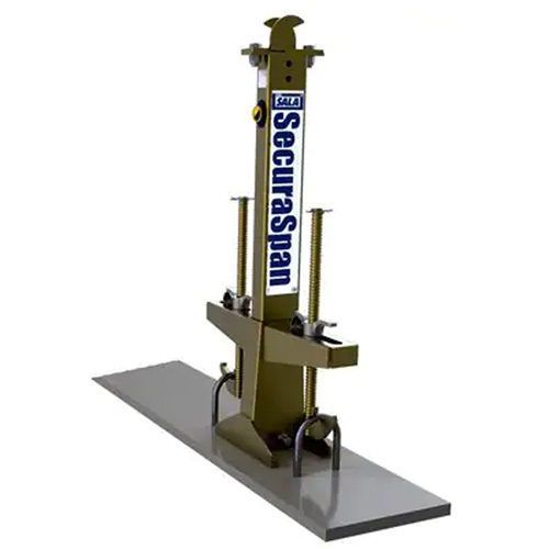 SecuraSpan Pour-in-Place/Fasten-in-Place HLL Stanchion Helyx Safety & Industrial Supplies