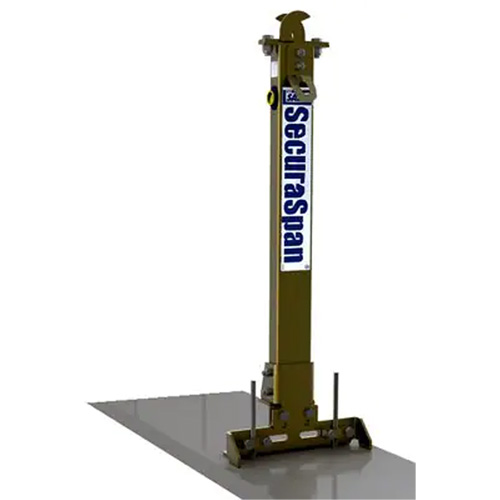 SecuraSpan Rebar/Shear Stud HLL Stanchion with Base Helyx Safety & Industrial Supplies