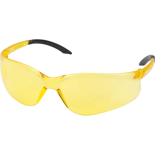 Lunettes de s&eacute;curit&eacute; s&eacute;rie Z2400, Lentille Ambr&eacute;e, Anti-&eacute;gratignures, ANSI Z87+/R&eacute;pond ou surpasse la norme CSA Z94.3 Helyx Safety & Industrial Supplies