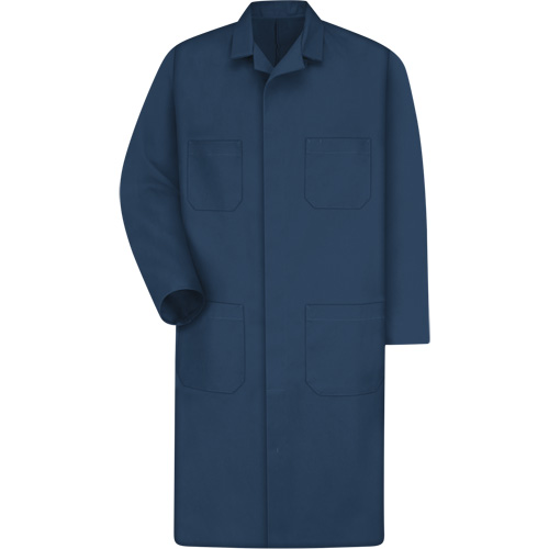 Shop Coats, Cotton/Polyester, Size 38, Charcoal Helyx Safety & Industrial Supplies