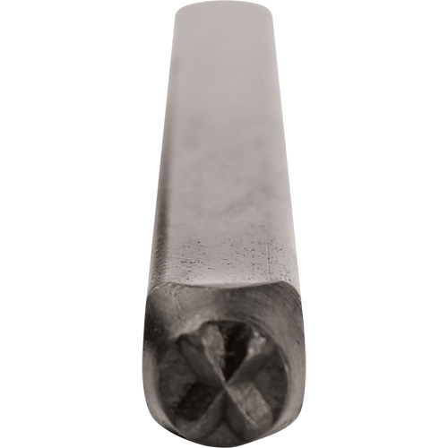 Individual Standard General Purpose Steel Hand Stamp Pieces, X, 1/2" Helyx Safety & Industrial Supplies