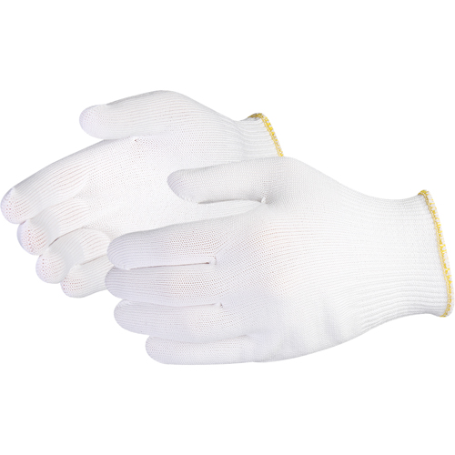 Sure Knit Filament Low-Lint String-Knit Glove, Nylon, Knit Wrist Cuff, Small Helyx Safety & Industrial Supplies