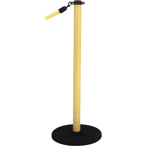Poteaux portatifs, Hauteur de 36", Jaune Helyx Safety & Industrial Supplies