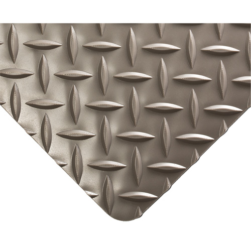 Tapis no 385, Couloir, 2' x 75' x 3/16", Gris Helyx Safety & Industrial Supplies
