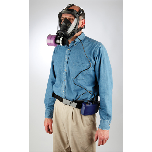 PR500 Series Face Mount PAPR, Facepiece Respirator, NiCd Battery Helyx Safety & Industrial Supplies