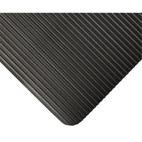 Tapis KleenSweep No 391, Couloir, 2' x 105' x 1/8", Noir Helyx Safety & Industrial Supplies